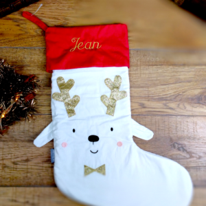Botte Noël enfant à personnaliser