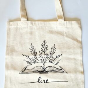 tote bag maitresse LIRE